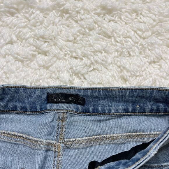 Prana Raw Hem Skinny Jean Lighter Wash - Picture 3 of 6